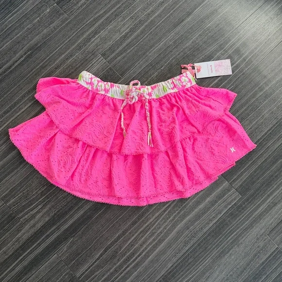 LoveShackFancy x Hurley Paisley Tiered Mini Skirt - Picture 8 of 13